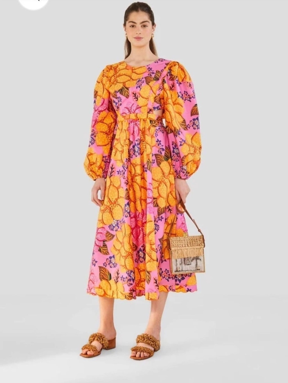 Farm Rio Lemon 🍋 Dress NWT